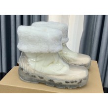 UGG Drizlita Clear Waterproof Boots with Removable sheepskin sock White 2022