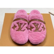 Louis Vuitton Shearling Winterbreak Flat Comfort Mules 02