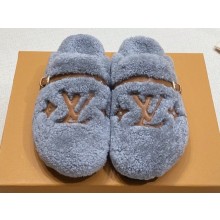 Louis Vuitton Shearling Winterbreak Flat Comfort Mules 04