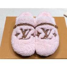 Louis Vuitton Shearling Winterbreak Flat Comfort Mules 03