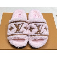 Louis Vuitton Shearling Flat Comfort Mules 04