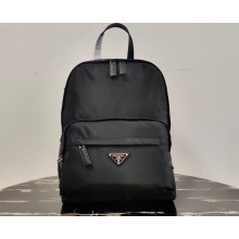 Prada Fabric Rucksack Backpack Bag 2VZ066 Black