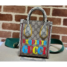 Gucci Exquisite GG Canvas Mini Tote Bag 699406