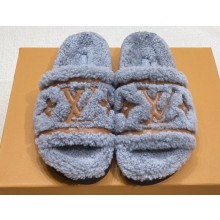 Louis Vuitton Shearling Flat Comfort Mules 11