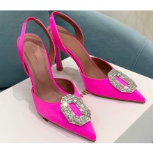 Amina Muaddi Heel 10cm Camelia Slingbacks 04 2022