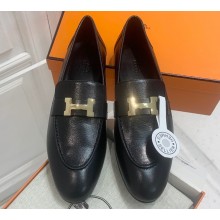 Hermes Paris loafer with signature "H" detail 04