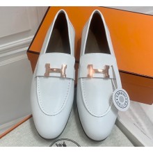 Hermes Paris loafer with signature "H" detail 08