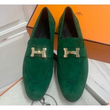 Hermes Paris loafer with signature "H" detail 11