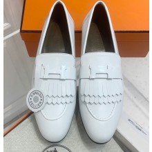 Hermes Royal loafer with fringe and signature "H" detail 04