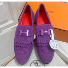Hermes Royal loafer with fringe and signature "H" detail 11