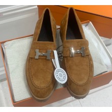 Hermes Faubourg loafer with signature "H" detail 03
