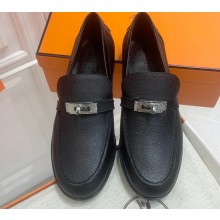 Hermes Destin loafer with Kelly buckle 07