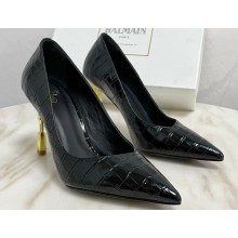 Balmain Heel 9cm Moneta pumps in leather 02 2022