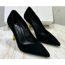 Balmain Heel 9cm Moneta pumps in leather 06 2022
