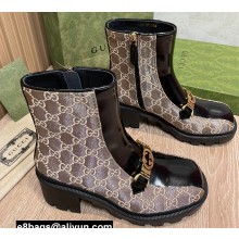 Gucci Heel 5.5cm Interlocking G Horsebit ankle boots 670412 03 2022