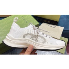 Gucci Technical Knit Fabric Run Women/Men Sneakers 02 2022
