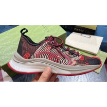 Gucci Technical Knit Fabric Run Women/Men Sneakers 05 2022