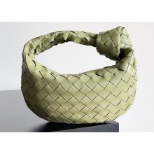 Bottega Veneta intrecciato leather mini jodie top handle bag TRAVERTINE 2023
