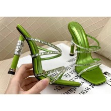 Alevi Milano Heel 10.5cm Crystal Tania Satin Mules 03 2022