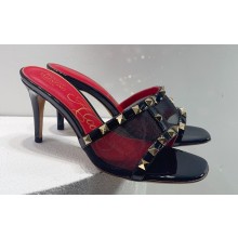 Valentino Rockstud Alcove Leather and Mesh Mules 01 2022