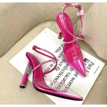 Alevi Milano Heel 10.5cm Crystal Tania Satin Sandals 03 2022