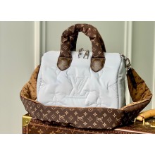 Louis Vuitton Recycled nylon Speedy Bandoulière 25 White