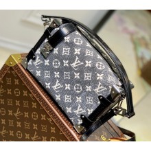 Louis Vuitton Denim textile jacquard Side Trunk Bag M21460