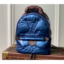 Louis Vuitton Recycled nylon Palm Springs Mini Backpack Bag M21060 Navy Blue