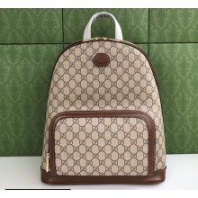 Gucci Backpack Bag with Interlocking G 704017 Beige