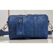 Louis Vuitton Charcoal City Keepall Bag M21448 Blue
