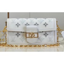 Louis Vuitton Dauphine East West Bag M20739 White