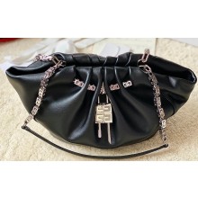 Givenchy Mini Kenny Neo bag in leather Black 2023