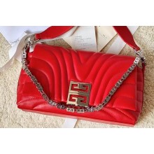 Givenchy Small 4G Soft Crossbody bag in quilted leather Red 2023