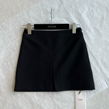 celine BLACK WOOL SKIRT 2024