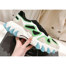 Balmain B-East trainer Sneakers in leather suede and mesh 06 2023