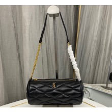 Saint Laurent sade mini tube bag in quilted lambskin 699703 Black