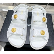 Chanel CC Logo Beach Sandals G35927 09 2023