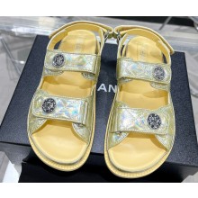 Chanel CC Logo Beach Sandals G35927 14 2023