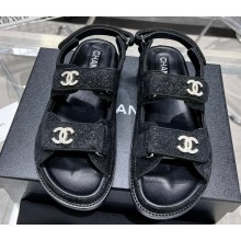 Chanel CC Logo Beach Sandals G35927 04 2023