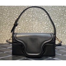 Valentino Le Grand Deuxième shoulder in Leather Black 2023