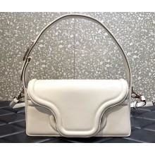 Valentino Le Grand Deuxième shoulder in Leather White 2023