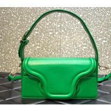 Valentino Le Grand Deuxième shoulder in Leather Green 2023