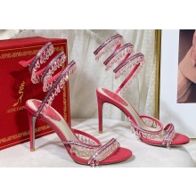 Rene Caovilla Heel 9.5cm Chandelier Crystal Jewel Sandals 08
