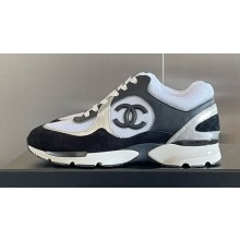 Chanel CC Logo Sneakers Fabric and Suede Calfskin G39597 05 2023