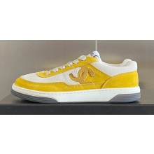 Chanel CC Logo Sneakers Suede Kidskin G39978 01 2023