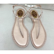 Rene Caovilla Flat flip flops Jewelled DIANA Sandals with Crystals 11 2023