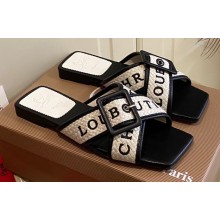 Christian Louboutin Crossimule Sandals White/Black 2023
