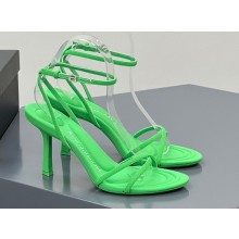 Alexander Wang Heel 8.5cm DAHLIA Sandals Satin Green 2023
