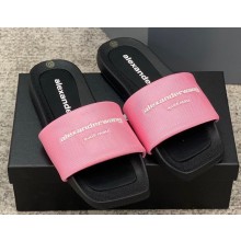 Alexander Wang AW Pool Slide sandals IN NYLON Pink 2023