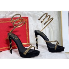 Rene Caovilla platform 13.5cm Margot crystal Sandals 02